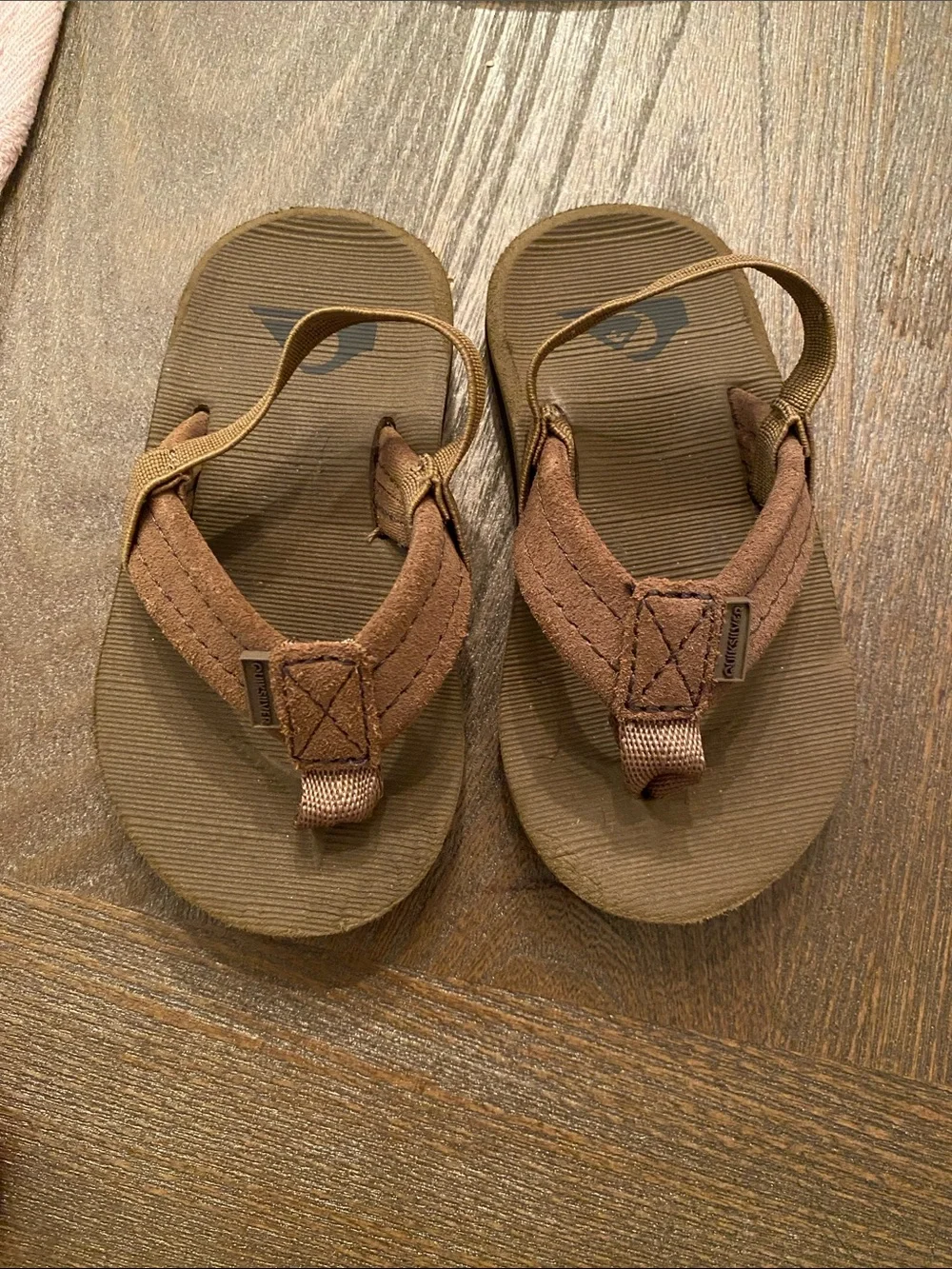 Quiksilver Brown Kids' Flip Flops